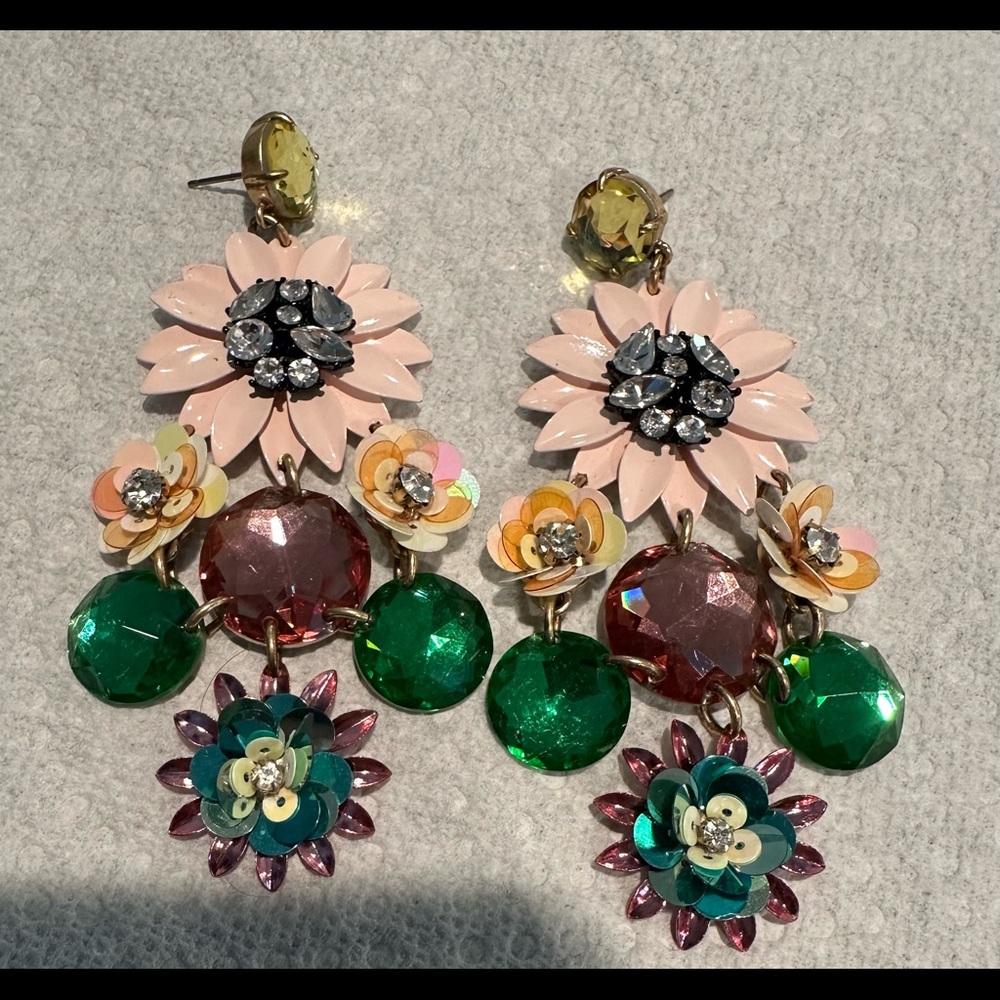 J Crew Statement Earrings